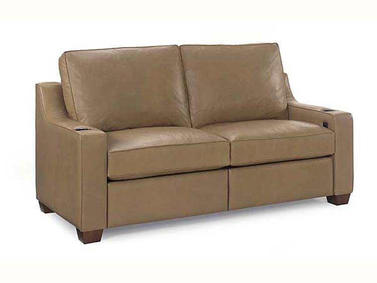 Leathercraft Rhett Genuine Leather Reclining 75" Square Arm Sofa Perigold